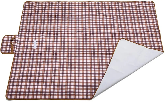 Large Beach Blanket Waterproof Picnic Mat with 3 Layers