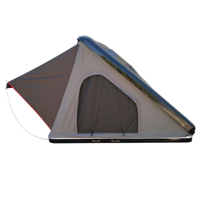 LLOYDBERG ABS Hardshell Roof Top Tent - Quickly Opening, Triangle