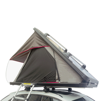 LLOYDBERG Aluminium Hardshell Roof Top Tent - Rear Opening