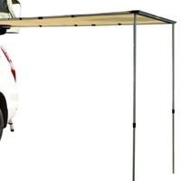  4X4 Camper Trailer Pullout Tent Retractable Car Side Awning 2.5m X 3m